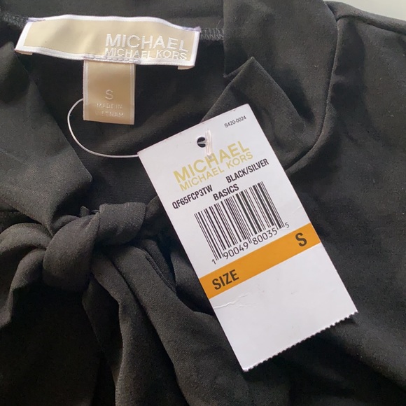 MICHAEL KORS BLACK BLOUSE - Picture 11 of 12